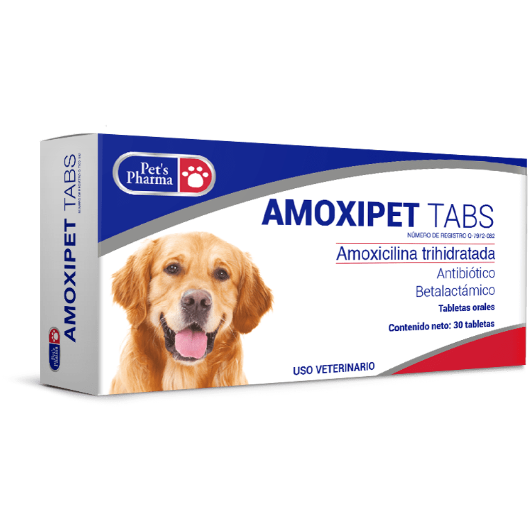 Productos Amoxipet 30 Tabletas - Pet's Pharma Productos Amoxipet 30 Tabletas - Pet's Pharma